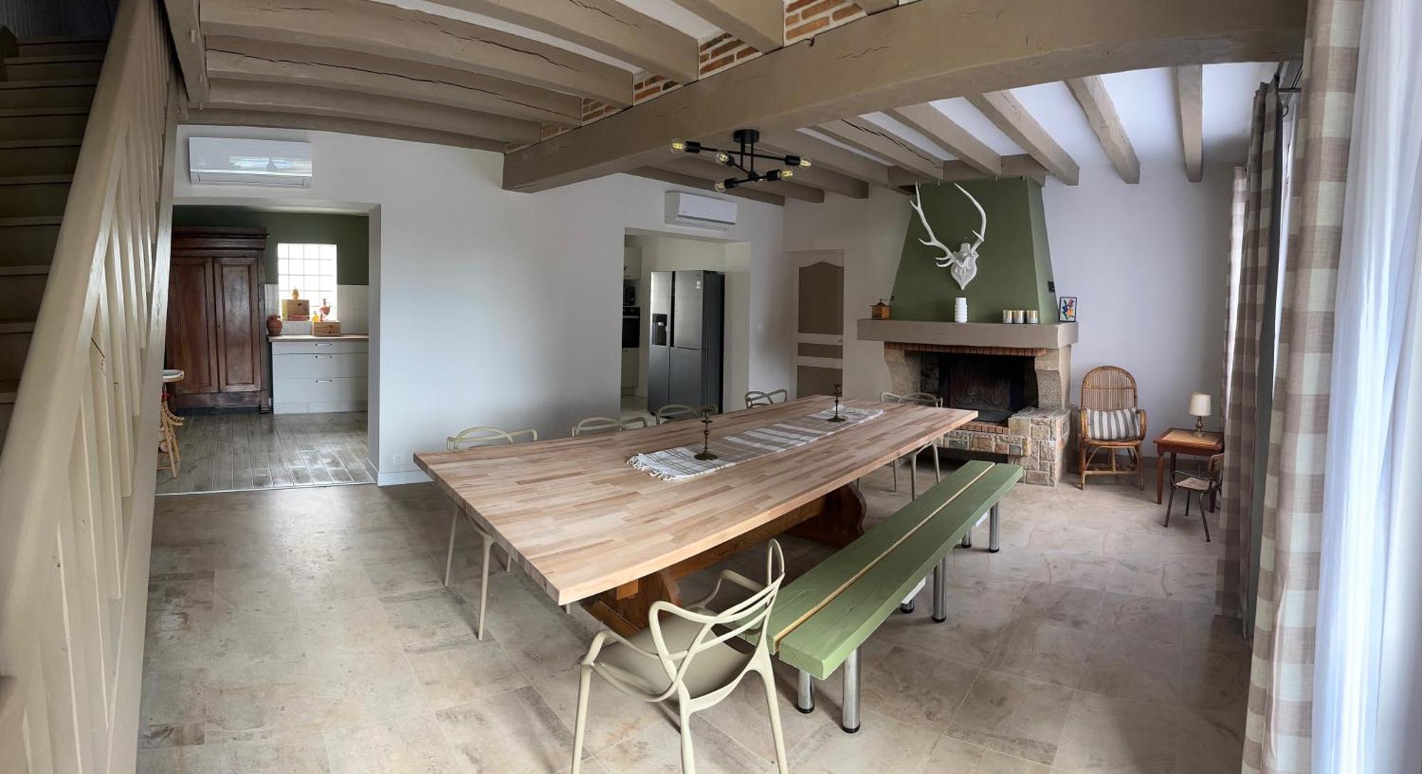 Le Clos Andre - 3 Etoiles - Maison Climatisee - Chambord Thoury